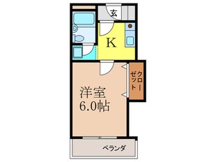 ハイツ　オ－キタ竹橋の物件間取画像